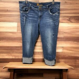 Kut from the Kloth Cuff Jeans size 16